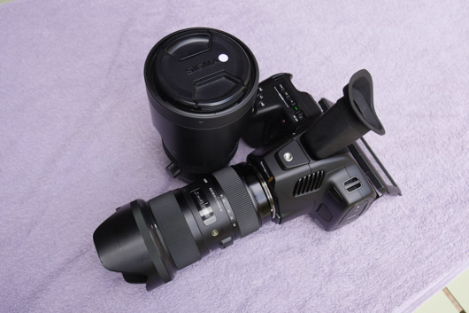 BMPCC 6K Pro optiques